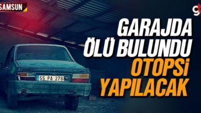 Evinin garajında şüpheli ölüm