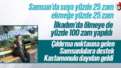 Samsunlu Vatandaşlara ‘Düzelü Be’ Tesellisi