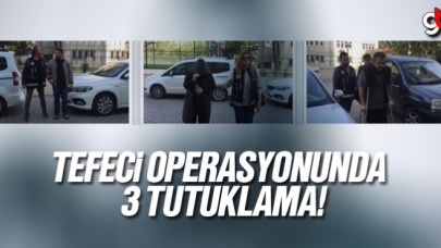 Samsun&#039;da tefeci operasyonunda 3 tutuklama