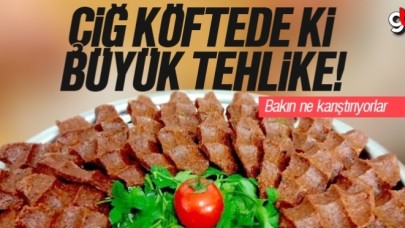 Çiğköfte içine de koydular