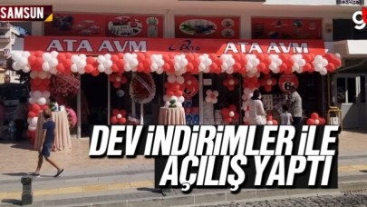 ATA AVM, Samsun Atakum’da açıldı