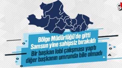 Orman Bölge Müdürlüğü’de Samsun’a gelmedi