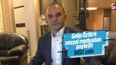 Galip Öztürk, IHSC coin isimli kripto para çıkaracak