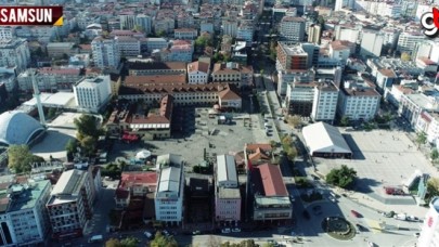 Samsun Cumhuriyet Meydanı ve çevresi yıkılacak