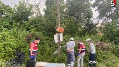 Samsun&#039;da elektrik akımına kapılan kişi hayatını kaybetti