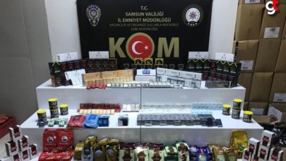 Samsun Atakum&#039;da sigara kaçakçılığı yaptığı iddia edilen kişi yakalandı