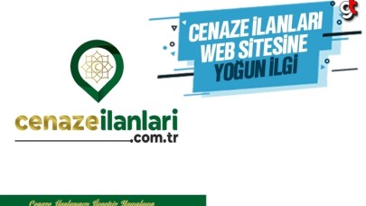 CENAZE İLANLARI WEB SİTESİNE YOĞUN İLGİ