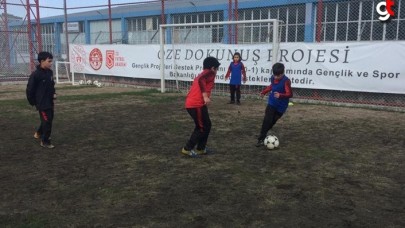 Samsun&#039;da sokak futbolu turnuvası