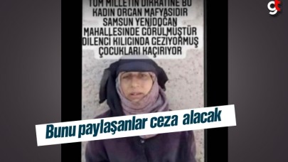 Bunu paylaşanlar ceza alacak!