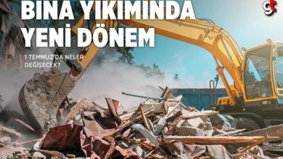 Binaların yıkılması hakkında yönetmelik değişti