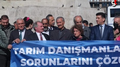 Tarım Danışmanları Ulus Meydanı'ndan seslendi