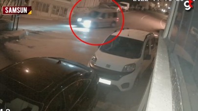 Kamyonet motorsiklete çarpıp hızla kaçtı