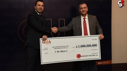 QUA Granite ile Mehmet Ceylan Yapı rekor satışa imza attı