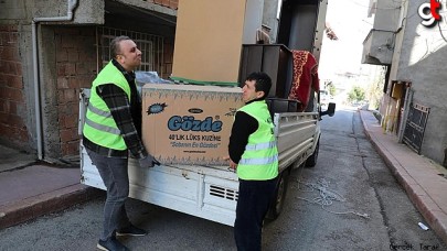 İlkadım Belediyesi'nden depremzedelere sıcak yardım