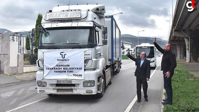 Tekkeköy’den yaraları saracak gönül seferberliği