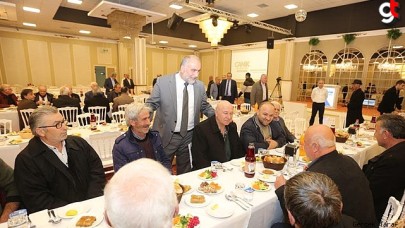 Başkan İbrahim Sandıkçı, ilçedeki muhtarları iftar programında ağırladı