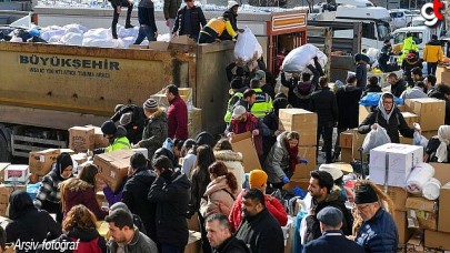 Deprem bölgesinden çalınan yardımlar Samsun’da çıktı