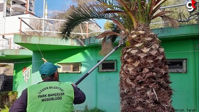 İlkadım'da parklar bakıma alındı