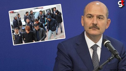 Bakan Soylu açıkladı, Samsun merkezli 65 kişi yakalandı