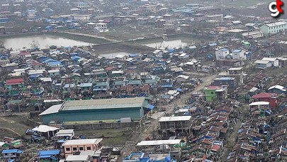 Kasırganın vurduğu Myanmarda can kaybı 60a yükseldi