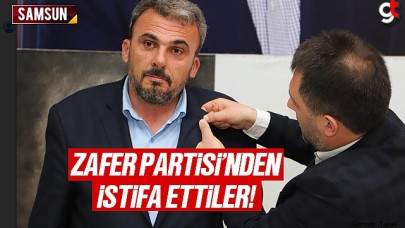 Samsun'da Zafer Partisi'nden istifa edip AK Parti'ye geçtiler