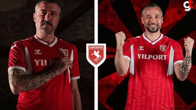 Samsunspor'un Süper Lig'de giyeceği formaları İlhan Mansız ve Tümer Metin tanıttı