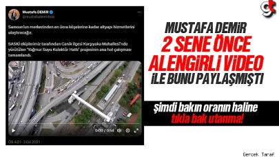 Samsun Büyükşehir selin altında kaldı