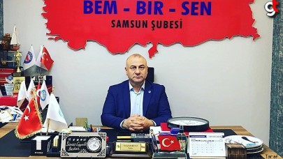 BEM BİR Sen Samsun Şube Başkanı yeniden Savaş Gayretli oldu