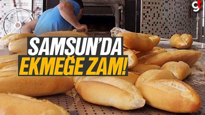 Samsun'da ekmek fiyatına zam geldi