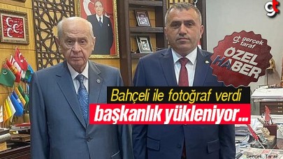 Burhan Mucur, Devlet Bahçeli ile fotoğraf verdi