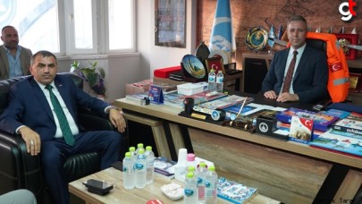 Samsun MHP'den Ülkü Ocakları'na ziyaret