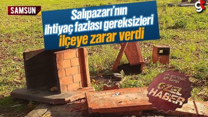 Salıpazarı'nın ihtiyaç fazlası gereksizleri ilçeye zarar verdi