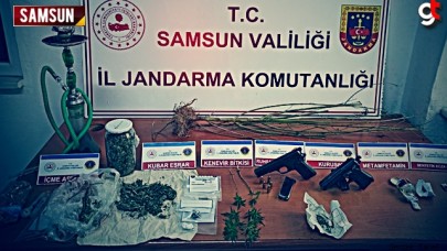 Samsun Terme’de uyuşturucu operasyonu