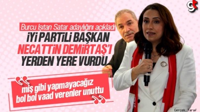 Burcu Işıtan Satar'dan Necattin Demirtaş'a üstü kapalı gönderme