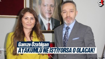 Gamze Özatılgan aday adaylığı başvurusunu yaptı