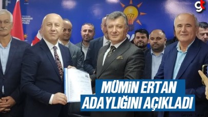 Mümin Ertan aday adaylığını açıkladı