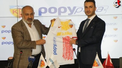 Popy Para Türk Futbolunun Yanında! Kayserispor'a sponsorluk anlaşması imzalandı