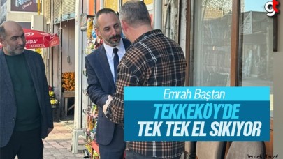 Emrah Baştan: Tekkeköy sosyal belediyecilikte öncü olacak