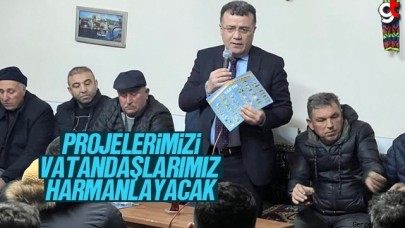 İshak Taşçı: Projelerimizi vatandaşlarımız harmanlayacak