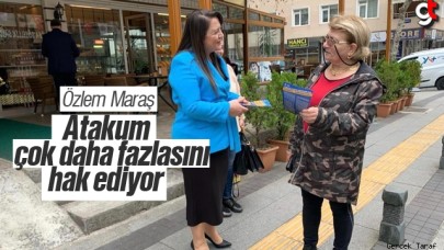 Özlem Maraş: Atakum çok daha fazlasını hak ediyor