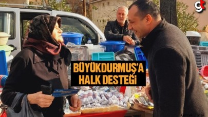 Semih Büyükdurmuş halktan tam desteği aldı