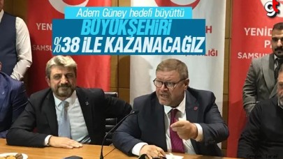 Adem Güney: Samsun’da yüzde 38 oy ile başkan olurum