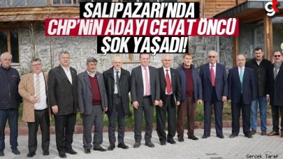 CHP'nin Samsun Büyükşehir Adayı Cevat Öncü, Salıpazarı'nda yalnız kaldı