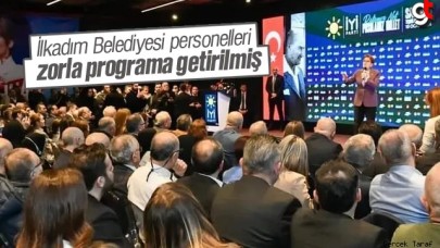 İlkadım Belediyesi personelleri zorunlu olarak İyi Parti'nin programına katıldı