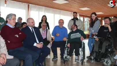 Türkel ve Çan’dan Boccia sporcularına sürpriz