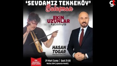 Ekin Uzunlar Tekkeköy’de konser verecek