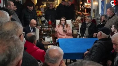 İmren Nilay Tüfekci, Kadifekale Mahallesi’nde vatandaşlar ile bir araya geldi