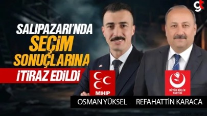 Salıpazarı'nda seçim sonuçlarına itiraz edildi