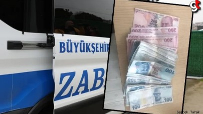 Samsun'da dilenci bir günde 4 Bin 700 lira toplamış