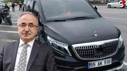 AK Parti İl Başkanı Mehmet Köse'nin makam aracı 2 kişiye çarptı